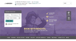 Desktop Screenshot of lemeridienrendama.com